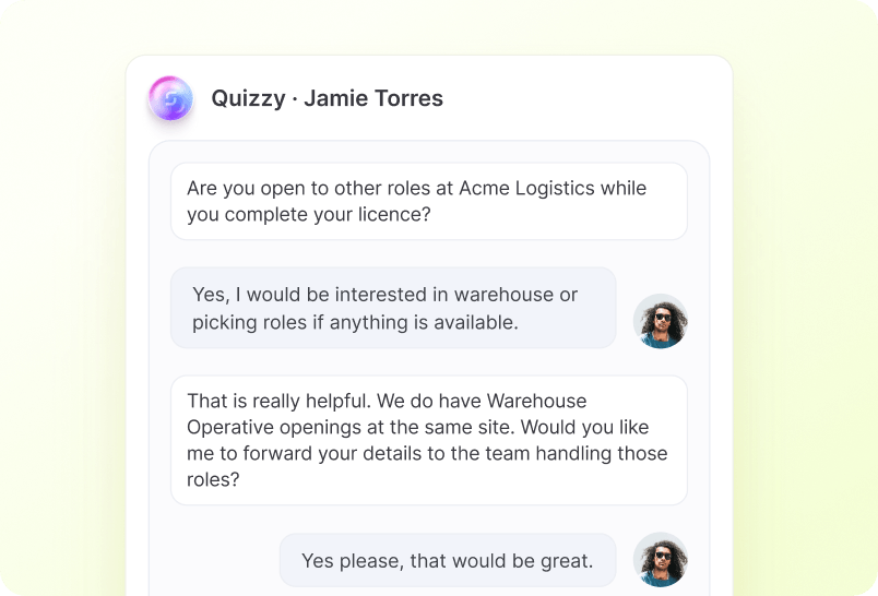 Ask Exit Questions screenshot