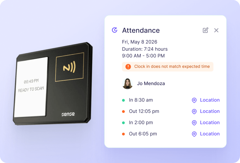 No More Queues for Clock-In Machine screenshot