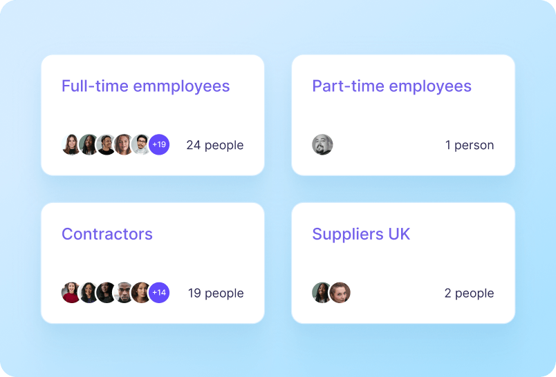 Worker Types and Templates screenshot