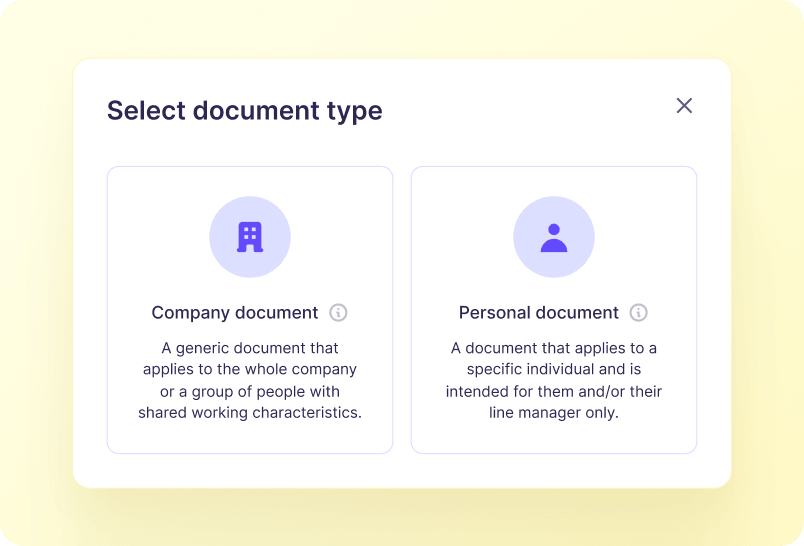 Company Documents screenshot