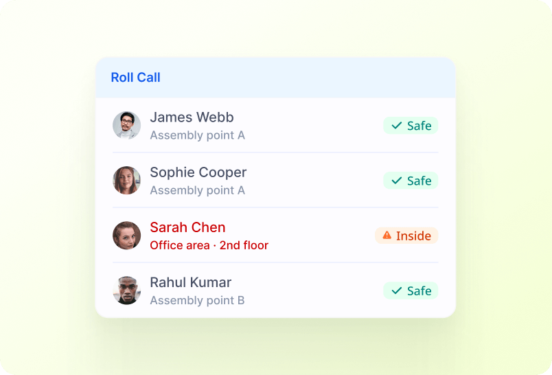 Instant Roll Call screenshot