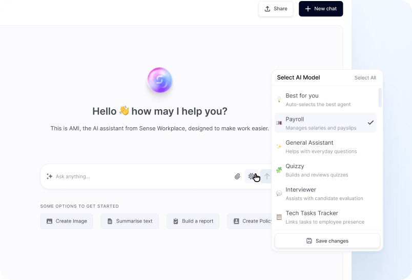 HR Agents screenshot