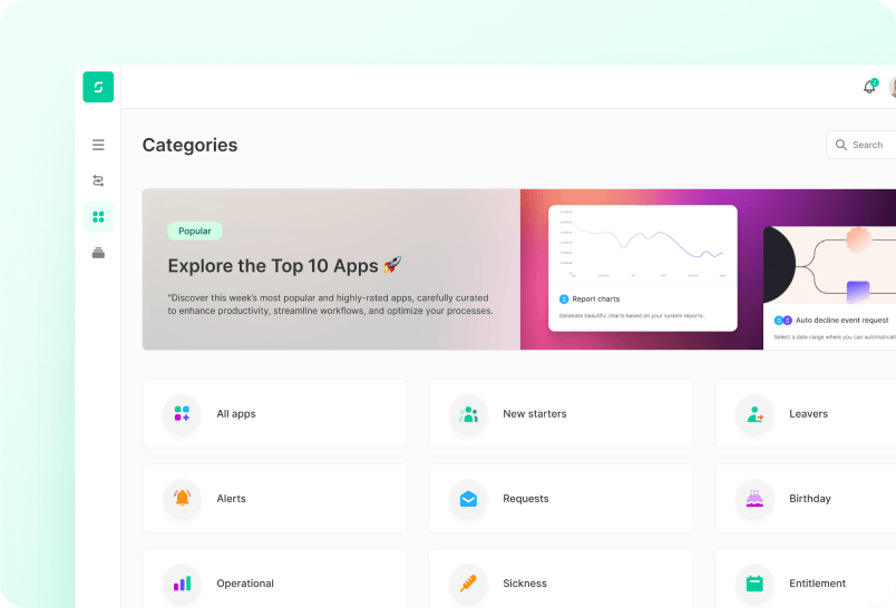 One-Click Workflows screenshot