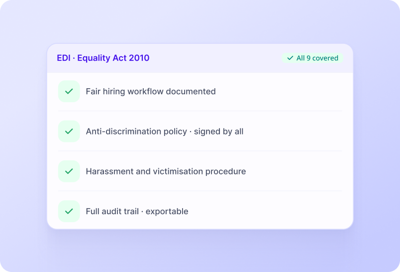 Prove EDI Compliance screenshot