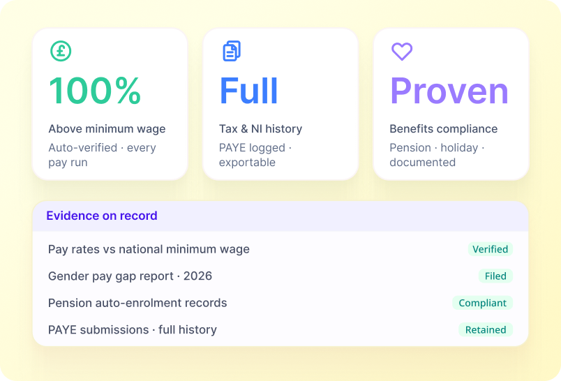 Payroll & Compensation screenshot