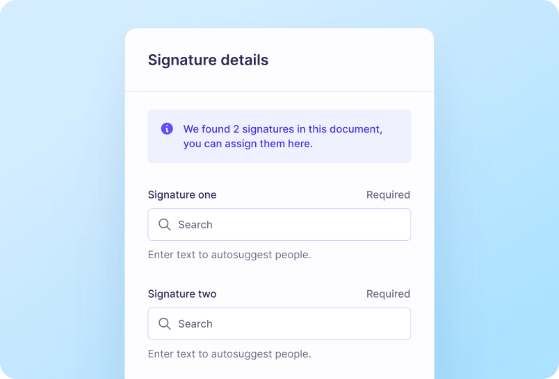 Multi-Signature screenshot