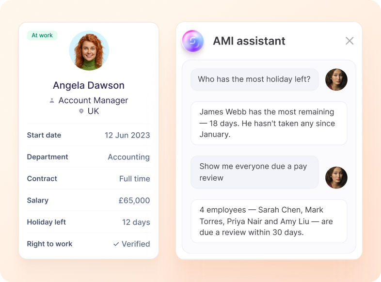 Human Resources screenshot