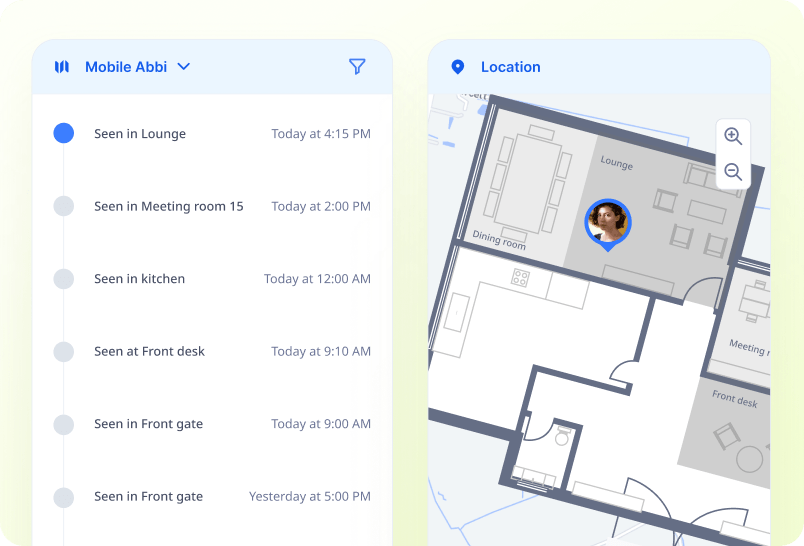 Real-Time Indoor Location screenshot