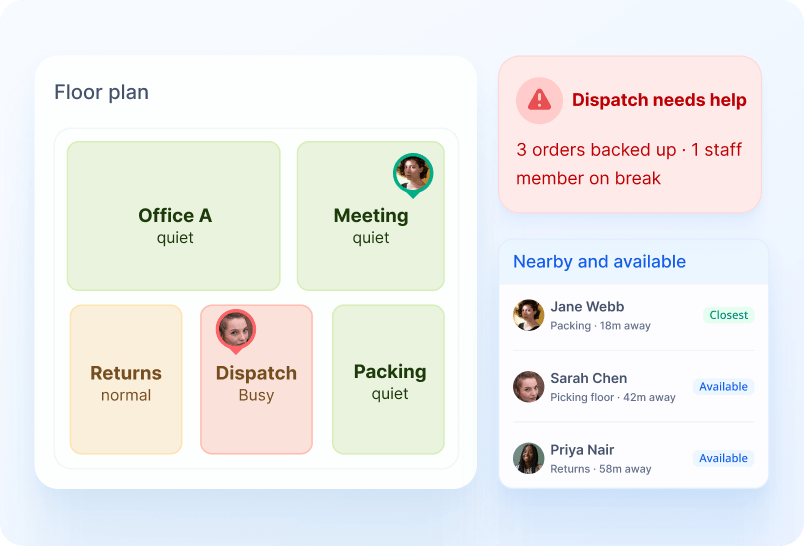 How Sense Workplace helps warehouses succeed screenshot