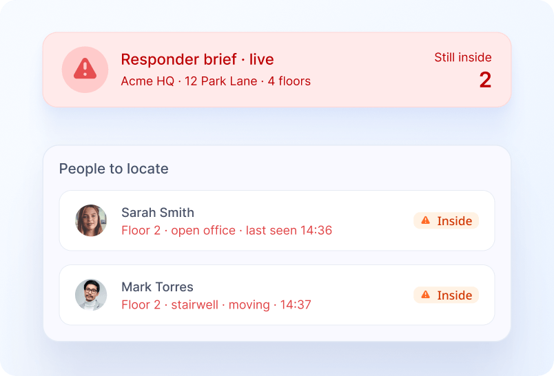 Fire Safety & Evacuation screenshot