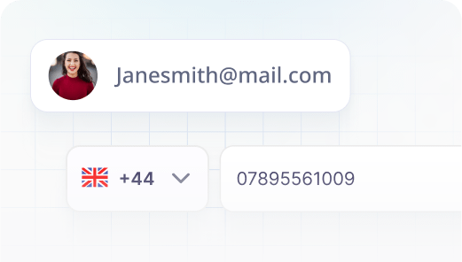 Seamless registration screenshot
