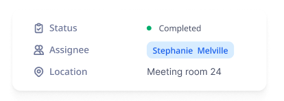 Verify the Location Where Each Task Was Done screenshot