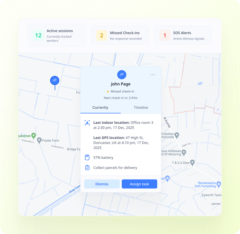GPS Staff Tracking screenshot