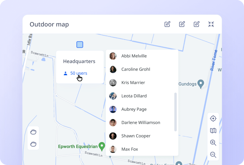 GPS Staff Tracking screenshot