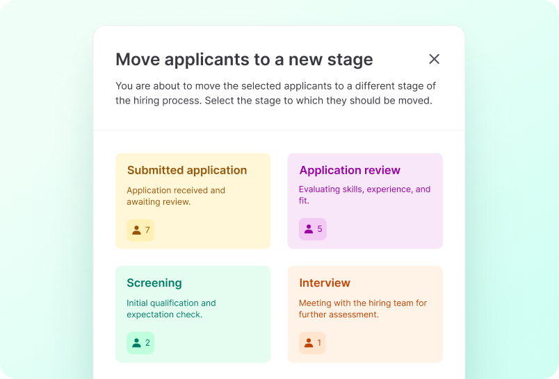 Automate Talent Pipelines screenshot
