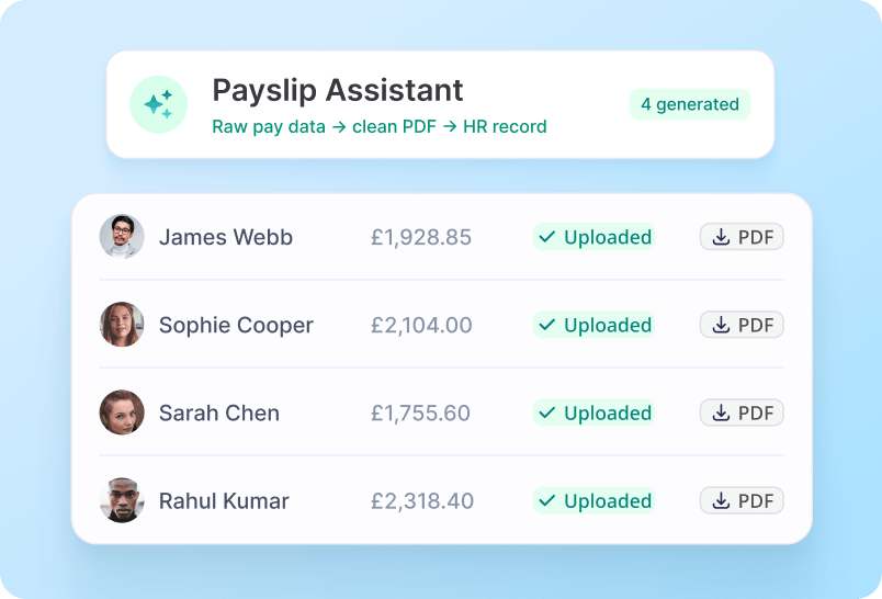Payslip Assistant screenshot